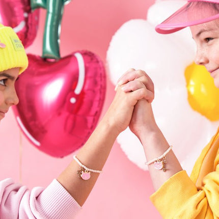 Wenskaart Best Friend Armbanden 14,8cm van Partydeco koop je bij Partywinkel