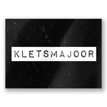 Wenskaart Kletsmajoor 15cm van Paper Dreams koop je bij Partywinkel