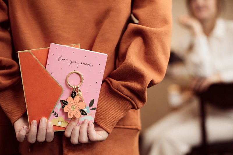 Wenskaart Sleutelhanger 16cm van Partydeco koop je bij Partywinkel