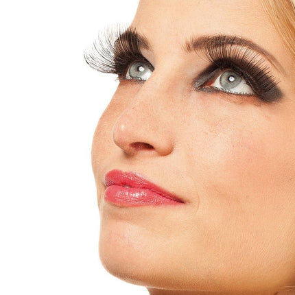 Zwarte Nep Wimpers Jumbo van Wilbers & Wilbers koop je bij Partywinkel