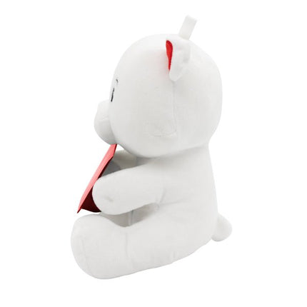 Witte Ballon Gewicht Knuffel Beer 170gr van Riethmueller koop je bij Partywinkel