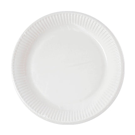 Witte Borden 20cm 10st van Procos koop je bij Partywinkel