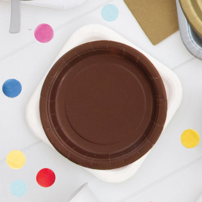 Witte Borden Vierkant 17,5cm 16st van Unique koop je bij Partywinkel