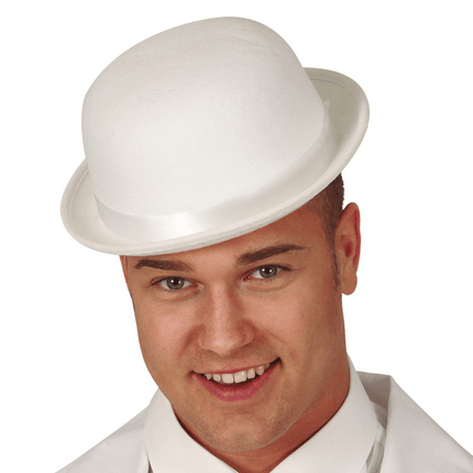 Witte Hoed 30cm van Fiestas Guirca koop je bij Partywinkel