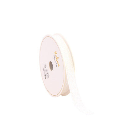 Witte Lint Glitter 10Mm 3m van CHAKS koop je bij Partywinkel
