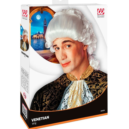 Witte Pruik Cavalier van Widmann koop je bij Partywinkel