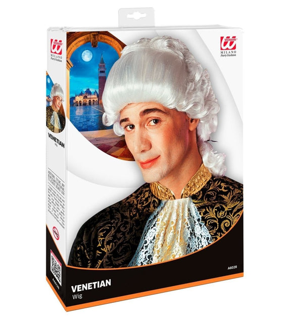 Witte Pruik Cavalier van Widmann koop je bij Partywinkel