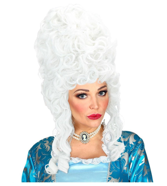 Witte Pruik Klassiek van Widmann koop je bij Partywinkel