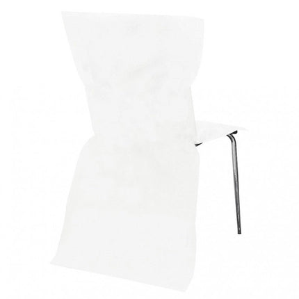 Witte Stoelhoes Deluxe 6st van CHAKS koop je bij Partywinkel