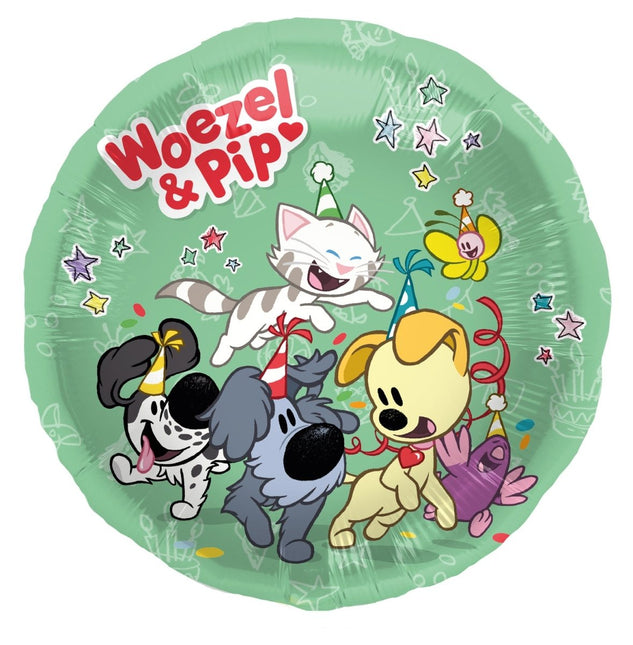 Woezel En Pip Helium Ballon Leeg 45cm van Folat koop je bij Partywinkel