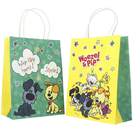 Woezel En Pip Uitdeeltasjes 20cm 6st van Folat koop je bij Partywinkel
