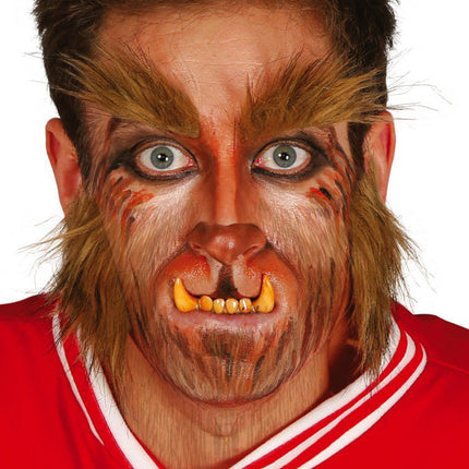 Wolfman Wenkbrauwen En Bakkebaarden van Fiestas Guirca koop je bij Partywinkel