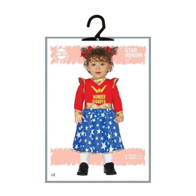 Wonder Woman Kostuum Baby van Fiestas Guirca koop je bij Partywinkel