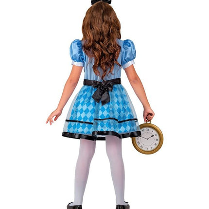 Wonderland Meisje Kostuum Blauw van Widmann koop je bij Partywinkel