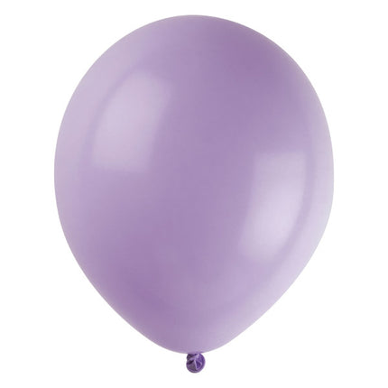Laventelinväriset ilmapallot, 30 cm, 50 kpl