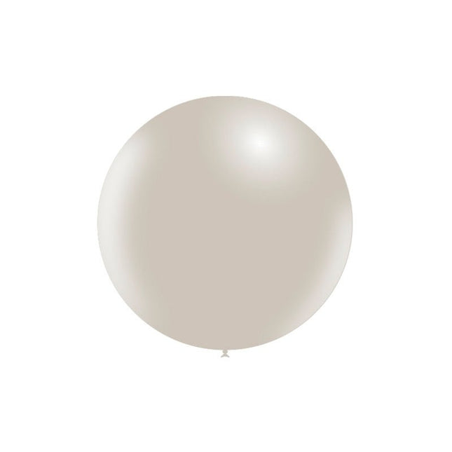 Zandkleurige Reuze Ballon XL Dune 91cm van Balloonia koop je bij Partywinkel