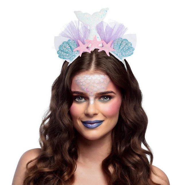 Zeemeermin Haarband Stars van Boland koop je bij Partywinkel