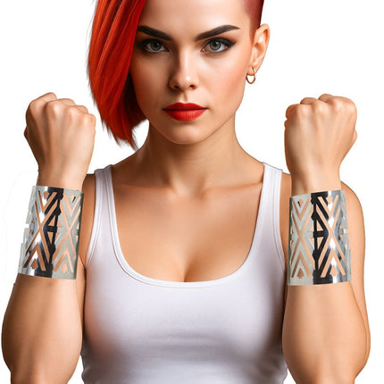 Zilveren Armband 2st van Fiestas Guirca koop je bij Partywinkel