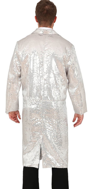 Zilveren Blazer Heren Pailletten van Fiestas Guirca koop je bij Partywinkel