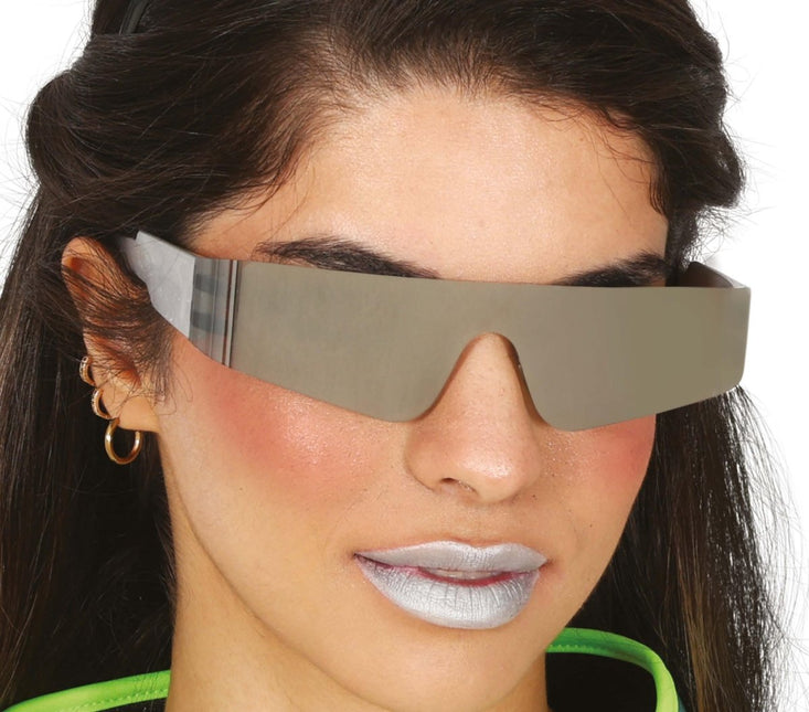 Zilveren Bril Spiegel van Fiestas Guirca koop je bij Partywinkel