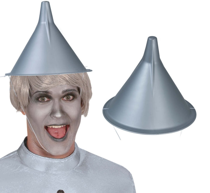 Zilveren Hoed Trechter van Fiestas Guirca koop je bij Partywinkel