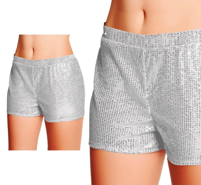 Zilveren Korte Broek van Fiestas Guirca koop je bij Partywinkel