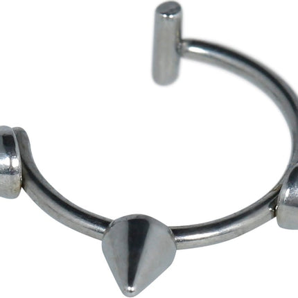 Zilveren Nep Piercing 3st van Fiestas Guirca koop je bij Partywinkel