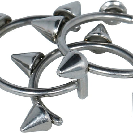 Zilveren Nep Piercing 3st van Fiestas Guirca koop je bij Partywinkel