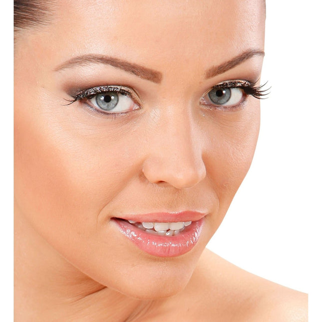 Zilveren Nep Wimpers van Widmann koop je bij Partywinkel