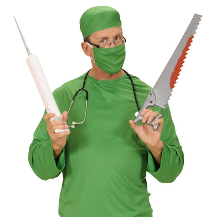 Zilveren Nep Zaag 55cm van Widmann koop je bij Partywinkel