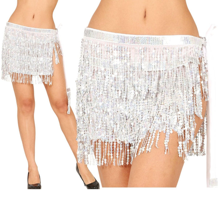 Zilveren Rok Pailletten van Fiestas Guirca koop je bij Partywinkel