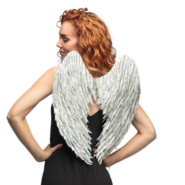 Zilveren Vleugels 55cm van Boland koop je bij Partywinkel