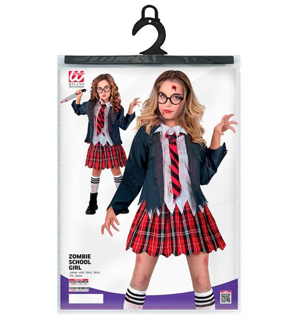 Zombie Kostuum Meisje 4 delig van Widmann koop je bij Partywinkel