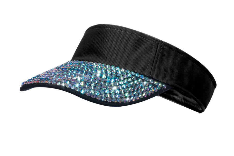 Zwarte Zonneklep Steentjes van Wilbers & Wilbers koop je bij Partywinkel