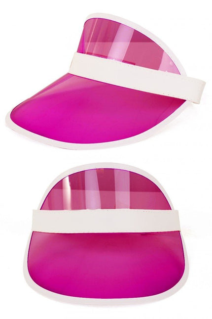 Zonneklep Roze van PartyXplosion koop je bij Partywinkel