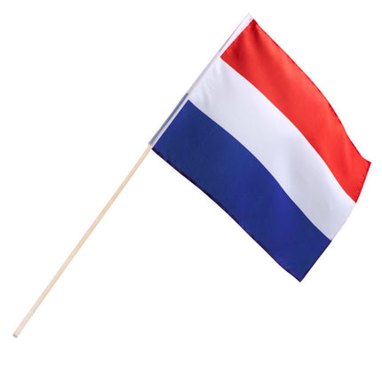 Zwaaivlag Nederland 76cm van Boland koop je bij Partywinkel