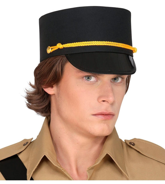 Zwart Gouden Hoed van Widmann koop je bij Partywinkel