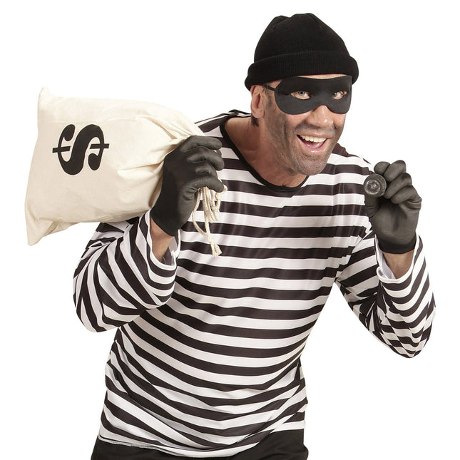 Zwart Oogmasker Inbreker van Widmann koop je bij Partywinkel