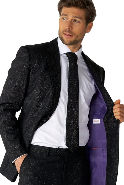 Zwart Pak Glitter van OppoSuits koop je bij Partywinkel