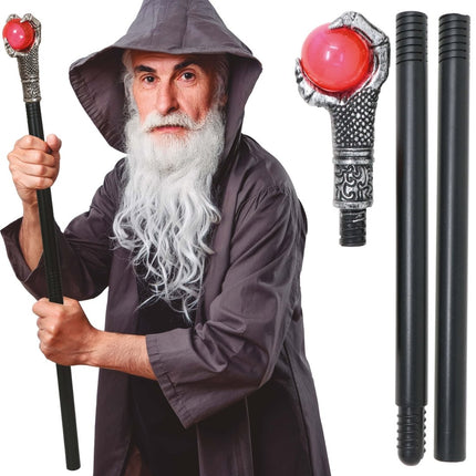 Zwart Rode Scepter 78cm van Fiestas Guirca koop je bij Partywinkel