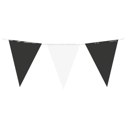 Zwart Witte Slinger 10m van Paper Dreams koop je bij Partywinkel