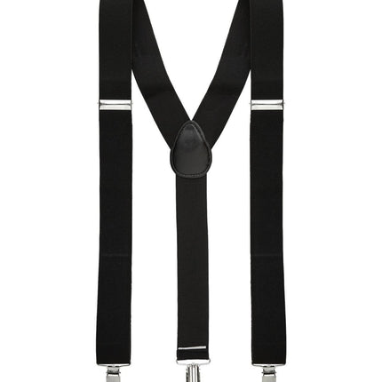 Zwart Zilveren Bretels van Widmann koop je bij Partywinkel