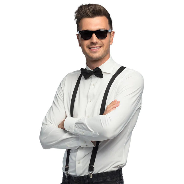 Zwarte Accessoireset 6 delig van Boland koop je bij Partywinkel