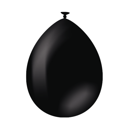 Zwarte Ballonnen 30cm 10st van Paper Dreams koop je bij Partywinkel