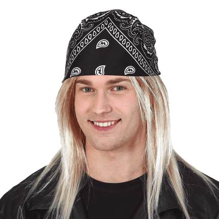 Zwarte Bandana van Fiestas Guirca koop je bij Partywinkel