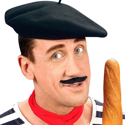 Zwarte Baret van Widmann koop je bij Partywinkel