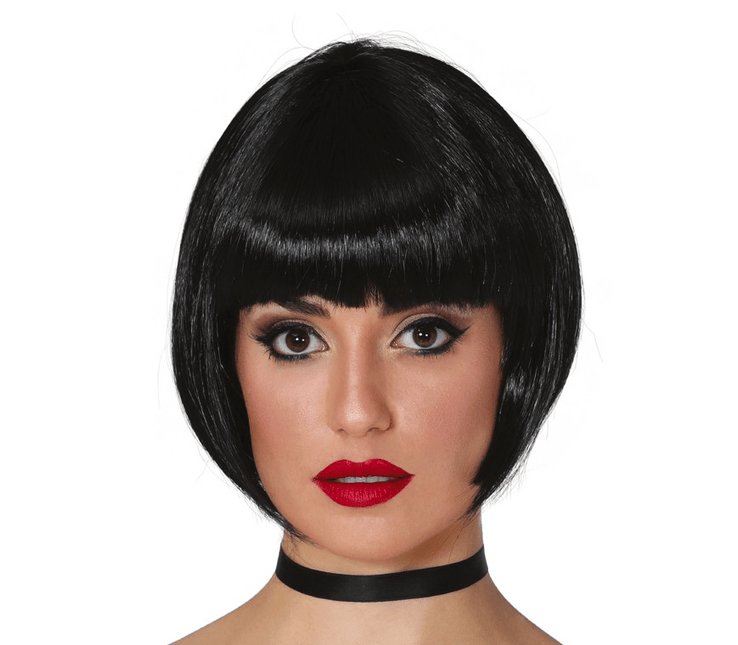 Zwarte Bob Pruik van Fiestas Guirca koop je bij Partywinkel