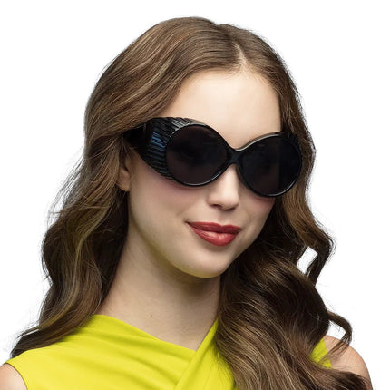 Zwarte Bril Buzz van Boland koop je bij Partywinkel