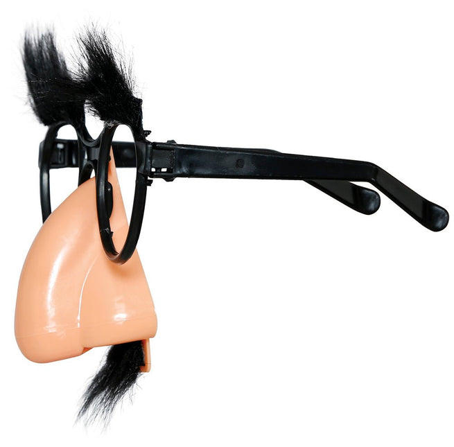 Zwarte Bril Met Neus En Wenkbrauwen van Fiestas Guirca koop je bij Partywinkel