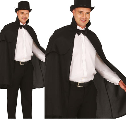 Zwarte Cape 1m van Fiestas Guirca koop je bij Partywinkel